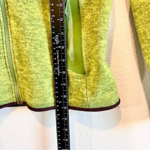 Arc’teryx Polartec Full Zip Fleece Jacket Green Women’s Size M - Picture 7 of 11